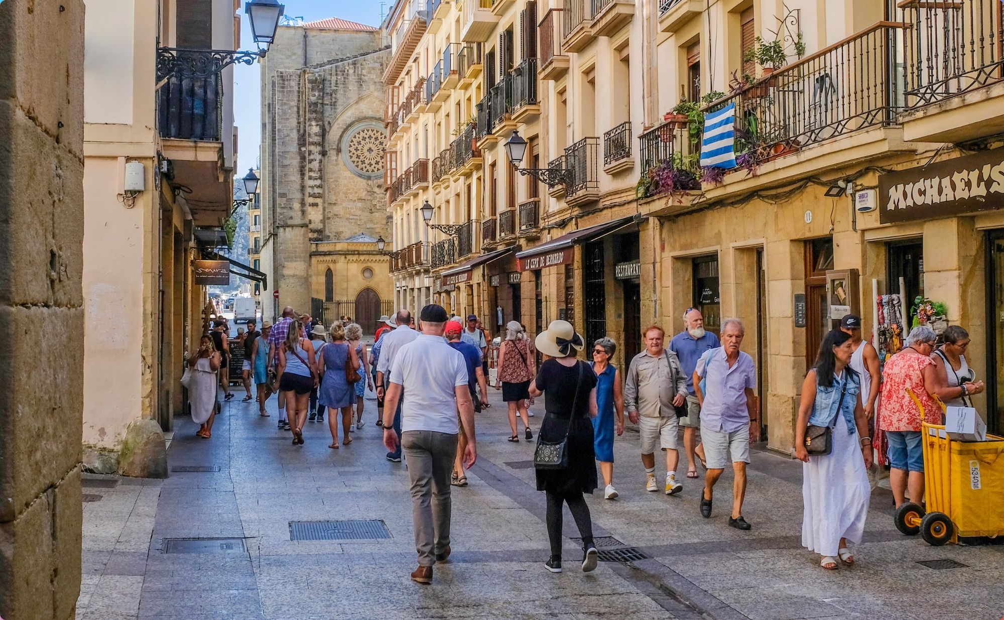 San Sebastian is 100% walkable 