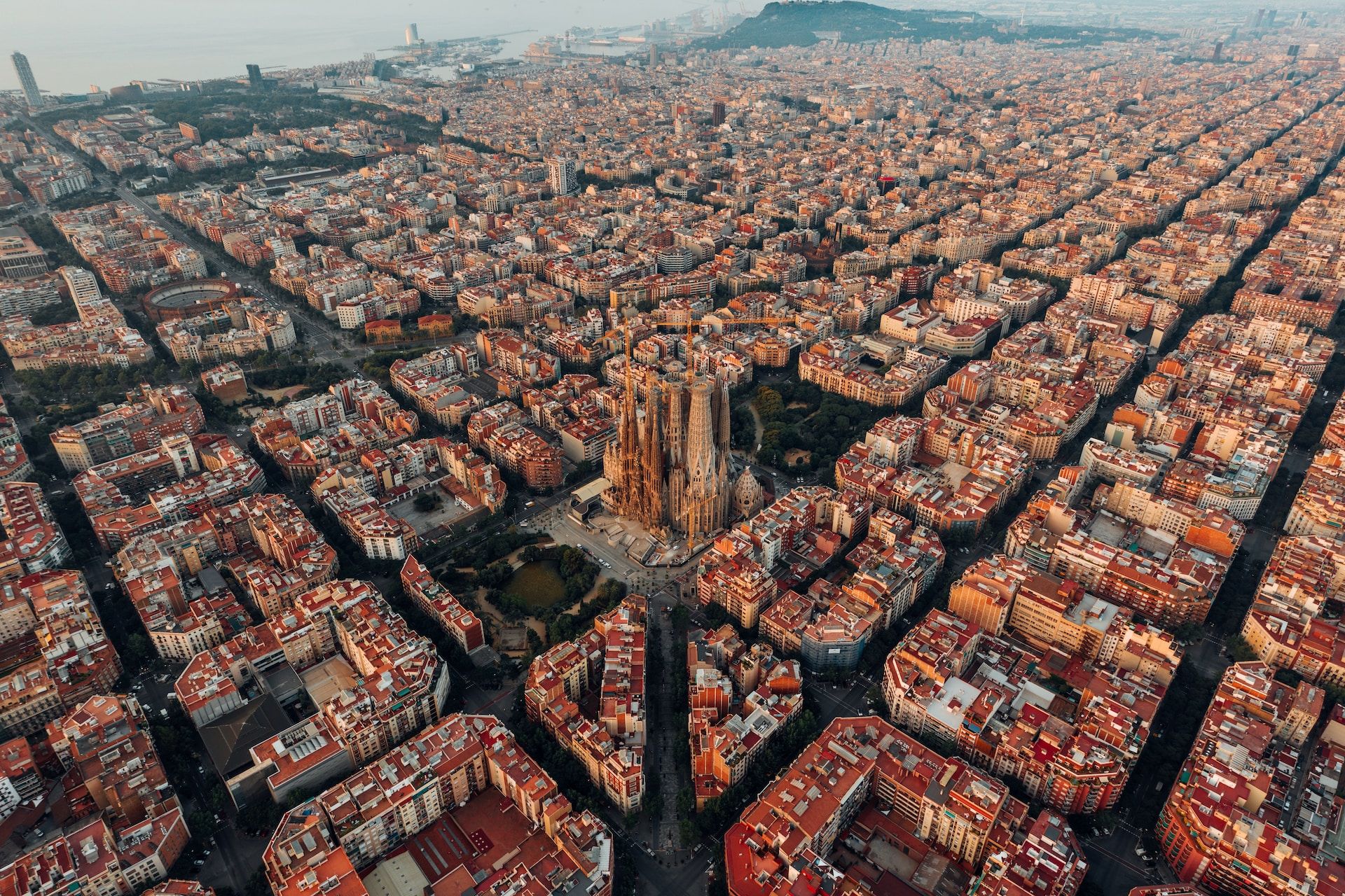 Barcelona offers a beautiful architectural marvels